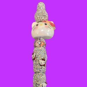 HELLO KITTY RHINESTONE PEN~ NEW!!
